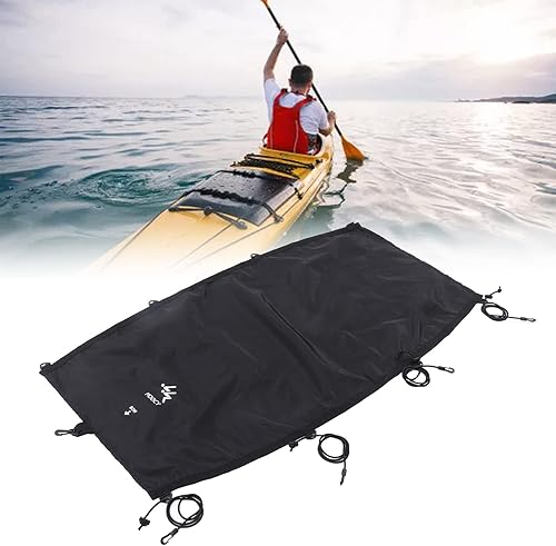 TYTOGE Spray Deck Kayak, Kayak Cockpit Drape Cover Impermeabile Cockpit Cover Kayak Canoa Cockpit Accessori per la (S) - Ysert