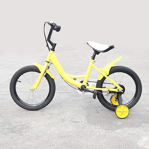 TFCFL WUPYI2018 Freestyle 16 pollici bici per bambini per ragazzi ragazze bambini bicicletta bambino bici unisex bambini ruota bici (giallo) - Ysert