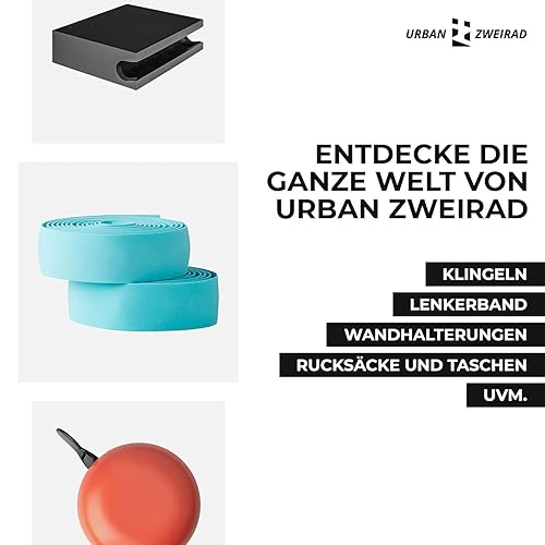 resistente nastro per il manubrio della bici, inclusi tappi di chiusura e strisce adesive - Super antiscivolo e facile da applicare - 200cm x 3cm (viola) - Ysert