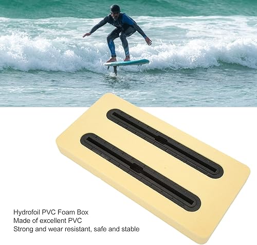 Aliscafo Rail Box, Foil Strongbox, Hydrofoil Mount Track Box, Universal Strongbox Compatibile con Plate Mount per Surf, , Wind Hydrofoil Sports, Leggero per Giochi - Ysert