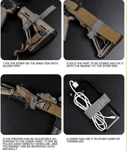 Fionda Magnetica Stadiazione Cinturino sentinella Magneti Forti universali Cinghie di Fionda Cinghie di Fissaggio del Fucile Cinghia di Fissaggio Banda di conservazione Keep - Ysert