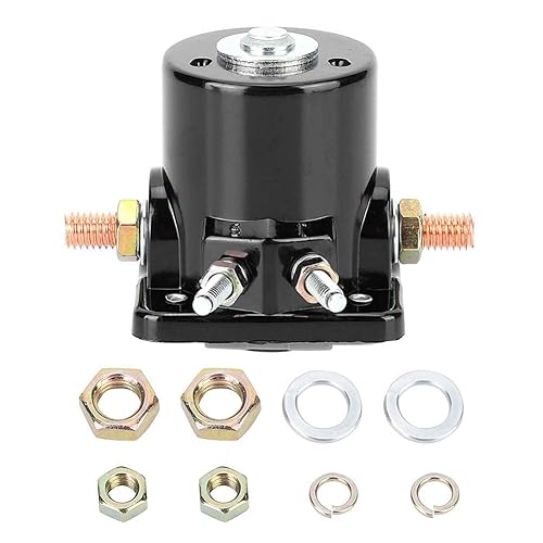 Relè di avviamento fuoribordo 383622 395419 12V 4-Terminal Starter Solenoide Relè Interruttore Adatto per Johnson Evinrude OMC Marine Fuoribordo Entrobordo Potenza Tilt & Trim Motor - Ysert