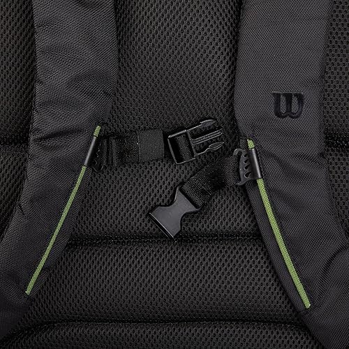 Wilson Zaino Super Tour Backpack Blade Nero/Verde 2023 - Ysert