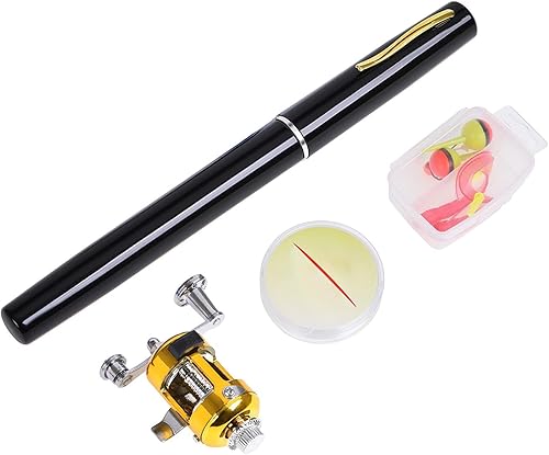 Canna Da Pesca Con Penna Tascabile - Penna Da Pesca Tascabile, Canne Da Pesca Con Penna Portatile | Canna Da Pesca Tascabile Combinata Con Canna E Mulinello, Penna Per Canna Da Pesca Da Viaggio, Canna - Ysert