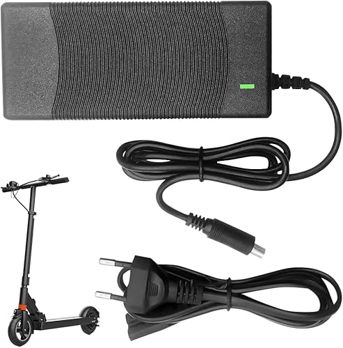 Caricatore Monopattino Elettrico Xiaomi, Caricatore Monopattino Xiaomi, Caricabatterie Monopattino Elettrico, Caricatore Adattatore di Potenza per Xiaomi M365 et Ninebot ES1 ES2 ES3 ES4 E22 E25 - Ysert