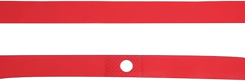 Fodere della Gomma della Bici, Nastro Rosso del Cerchio della Striscia dell'orlo della Bicicletta del PVC Misura Le rotelle di Guida di 20inch 24inch 26inch 700C(26) - Ysert