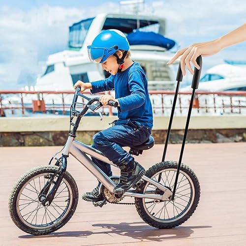 Maniglia per Allenamento Bici, Barra di Spinta per Equilibrio, Barra per Bicicletta per Bicicletta per Bambini, Asta di Supporto per Bicicletta per Bambini, Maniglia di Spinta di Sicurezza - Ysert