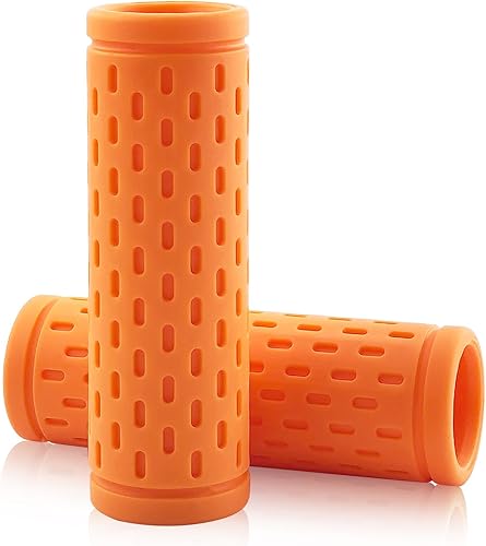 Manopole per Bici Bambino,Impugnature per Biciclette Antiscivolo in Gomma,Diametro 22,2mm,per MTB,BMX,Mountain,Downhill,Foldable,Urban Bicycles,Scooter - Ysert