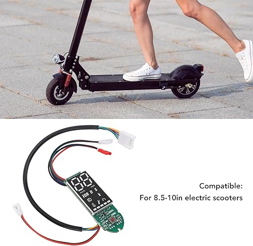 Cruscotto Scooter Elettrico, Sostituzione del Circuito Bluetooth Monopattino Elettrico per Scooter Elettrico da 8,5 a 10 Pollici - Ysert