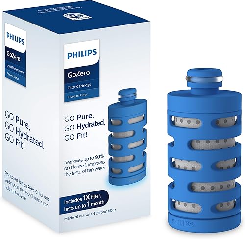 Philips - Filtro fitness GoZero - 1 confezione - Ysert