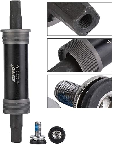 Movimento Centrale Conico in Acciaio per Bicicletta Movimento Centrale Innenlager Cuscinetto Accessori per Mountain Bike da Strada(100 * 177mm) - Ysert