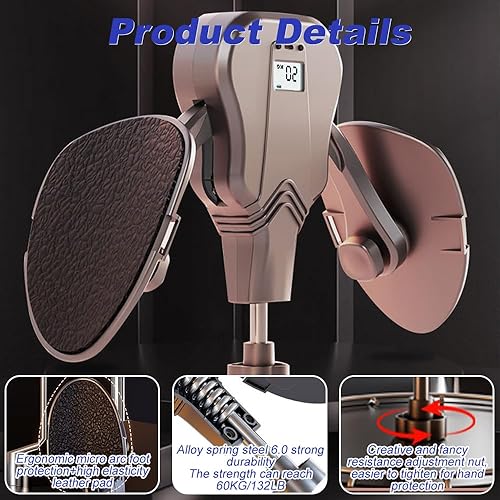 Attrezzo Interno Coscia, Allenatore per Muscoli del Pavimento Pelvico da 20 kg-60 kg, Fitness Attrezzo per Glutei per l'allenamento del pavimento pelvico per donne e uomini - Ysert