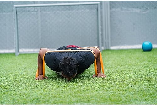 Training Band Banda Fascia Elastica di Resistenza per Fitness Crossfit Allenamento per Uomini e Donne 45 Kg. - Ysert
