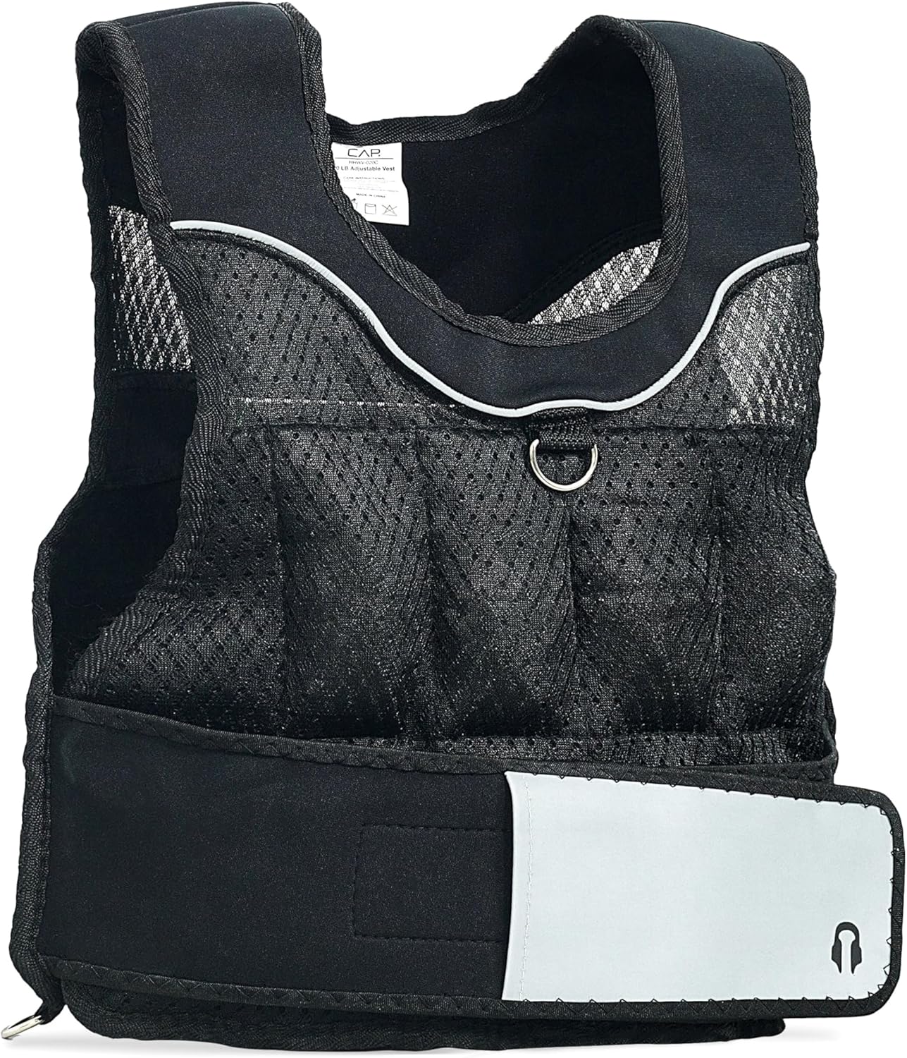 CAP Barbell (HHWV-CB020C) Gilet ponderato regolabile, 9,1 kg - Ysert