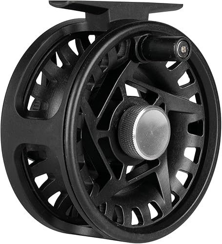 Shakespeare Mulinello da pesca a mosca Cedar Canyon Click - Costruzione leggera in grafite, sistema di trascinamento a scatto regolabile, prestazioni fluide - Più dimensioni - Ysert