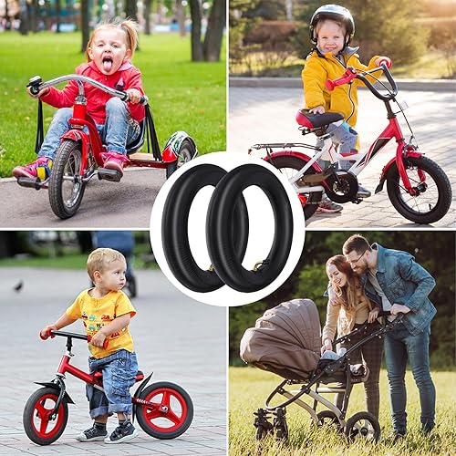 2 Pezzi Camera d'Aria 10 X 2,125, Camera d'Aria per Scooter, Camera d'Aria per Monopattino Elettrico, Confezioni di Camere d'Aria in Gomma, per Scooter Elettrici, Scooter a Benzina - Ysert