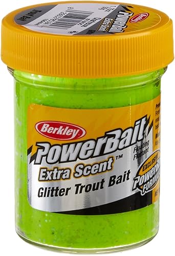 Berkley Powerbait Extra Scent, Esca trota glitterata, 50g - Ysert