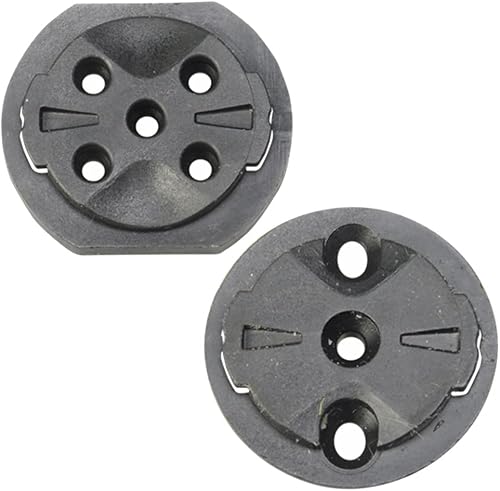 Oniissy 1 supporto per cronometro, base di fissaggio per sedile, parti di riparazione, staffa per computer da bicicletta, base fissa per sedile, ricambio per sedile per Garmin, plastica, nero - Ysert