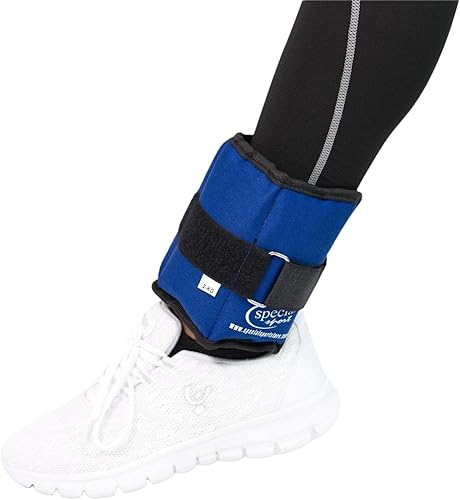 Coppia Cavigliere Polsiere Blu 2x1 Kg Ottima Qualità - Ysert