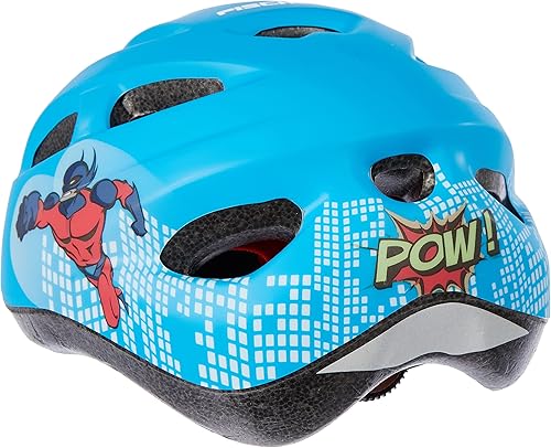 FISCHER Casco da bicicletta per bambini, varie misure, alta sicurezza, con illuminazione - Ysert