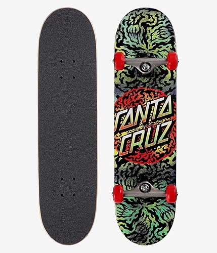 Santa Cruz Skateboard Completo Obscure Dot 19,7 x 76,2 cm Assemblato - Ysert