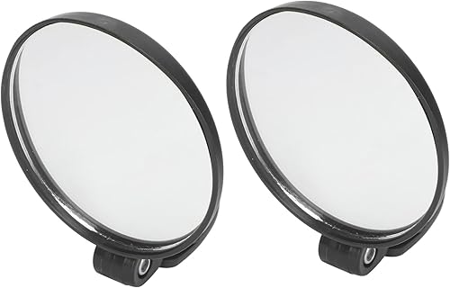 Specchietto Retrovisore per Sedia a Rotelle, Specchietto Retrovisore per Bicicletta Regolabile di Forma Rotonda Resistente Agli Urti per Esterni - Ysert