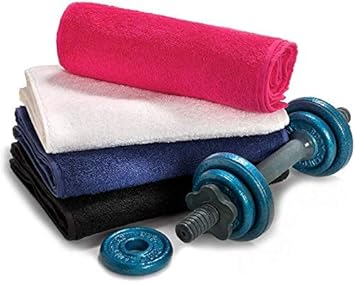 Asciugamano da Palestra Deluxe 100% Cotone, 30 x 90 cm - Ardesia - Ysert