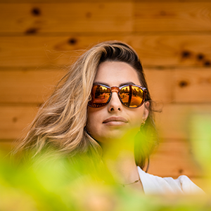 Polarizzato, polo, colore, chiaro, son