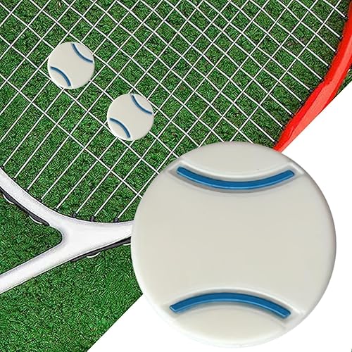 Ammortizzatore per racchetta da tennis, 4 ammortizzatori in morbido silicone per racchette da squash, ammortizzatore leggero per amici, familiari, colleghi - Ysert