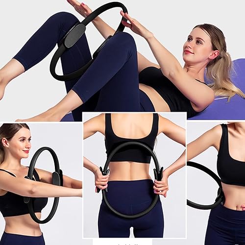 Anello da pilates – Anello fitness per donne e uomini, pilates Circle per pancia, gambe, glutei – Pilates Reformer, pilates Ring Principiante & Avanzati – Allenatore per pavimenti pelvici di alta - Ysert