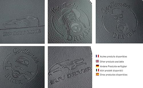 Custodia in ecopelle per Libretto Circolazione Auto « Sport Line » di alta qualità - Ysert