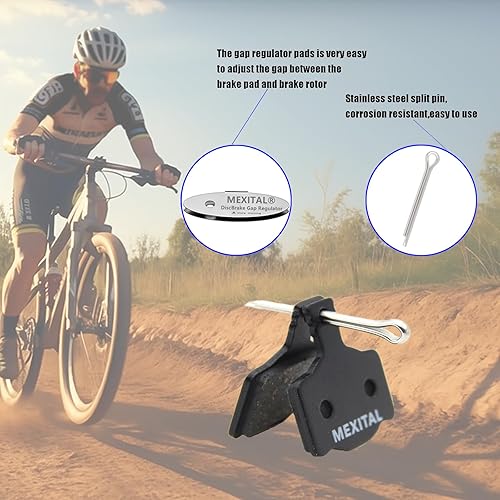 MEXITAL 2 coppie Pastiglie freno a disco per MAGURA MT2 MT4 MT6 MT8 - Ysert