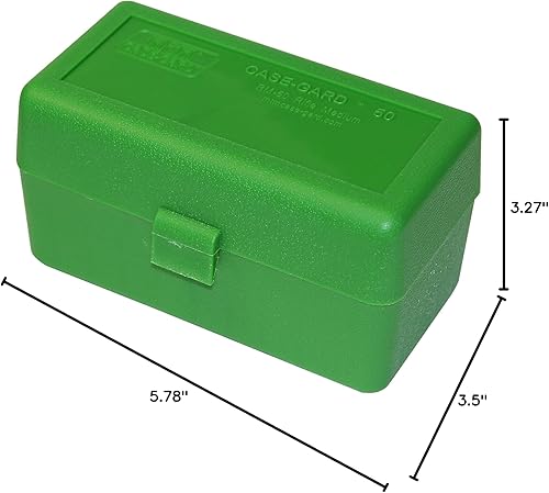 50 Round Scatola di munizioni per fucile 220 Swift 243 308 Win Contenitore per cartucce - Ysert