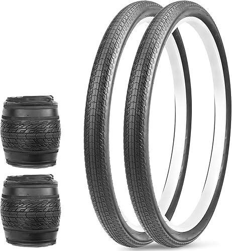 Bicicletta Pneumatici 20/24/26 Pollici - Coppia di Pneumatici BMX 20/24/26 x 1,75 Pollici, Bici BMX Bambini, Mtb Bike, Pneumatici Touring Bike Serie 2 - Ysert