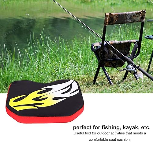 Cuscino per kayak, addensato morbido kayak canoa pesca barca barca cuscino cuscino - comodo impermeabile pesca cuscino per kayak campeggio all'aperto (colore: fiamma) - Ysert