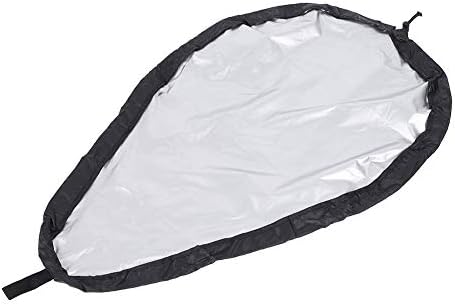 Coperchio del cruscotto Universale per Kayak -UV50 + Protezione Kayak per Cockpit di Tenuta per Interni ed Esterni (Nero)(M) - Ysert