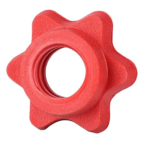 4 pz bilanciere Spinlock collare bilanciere esagonale dado di blocco collare vite per sollevamento pesi manubri - Ysert