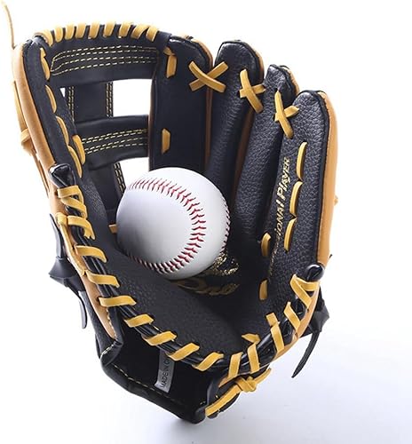 MAKIVI Guanto da Baseball in Pelle Bovina a Doppio Strato, Guanto da Softball 11,5 Pollici, Adatto per Adolescenti - Ysert