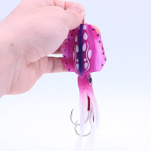 The Ultimate Squid Fishing Lures Jig acqua salata e acqua dolce per basso e ling merluzzo e Rock Fish su questa esca - Ysert