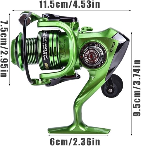 Mulinello da Pesca Liscio Spinning Casting Spinning Reel per Acqua Salata/Dolce - Ysert