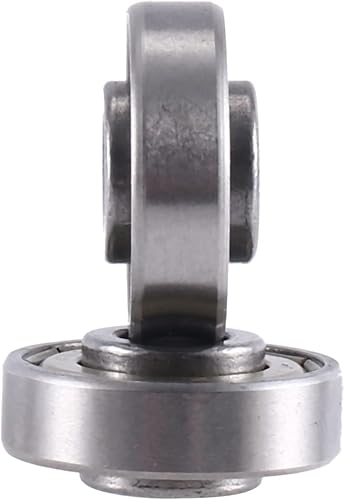 Ruote per bagagli, 80 mm x 24 mm, cuscinetti in acciaio al carbonio, per valigie e pattini, 1 paio - Ysert