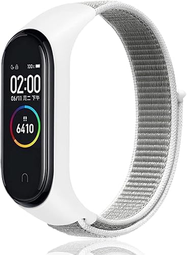Niboow Cinturino per Xiaomi Mi Band 6/Mi Band 5/Mi Band 4/Mi Band 3/Amazfit Band 5, Nylon Regolabile Cinturini per Xiaomi Mi Band 6/Mi Band 5/Mi Band 4/Mi Band 3/Amazfit Band 5 - Ysert