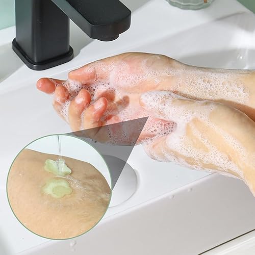 100 scatole di sapone usa e getta, portatili, mini fogli profumati, con scatola portaoggetti, mini sapone profumato per lavare le mani, bagno, per viaggi, campeggio, escursionismo, articoli - Ysert