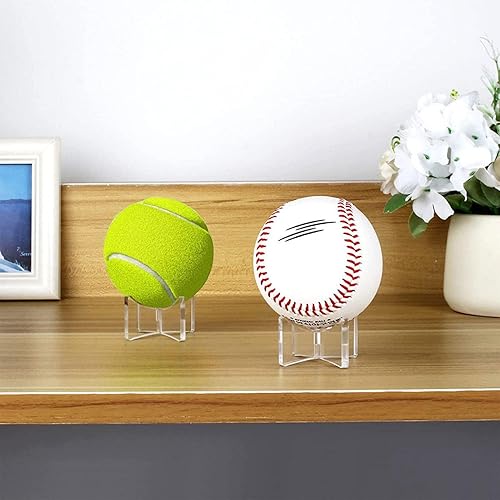 Supporto per Palline in Acrilico, Supporto per Palline da Baseball, Softball, Golf, Supporto per Palline Trasparenti per Uova di Pasqua, Palline di Zucca del Ringraziamento - Ysert