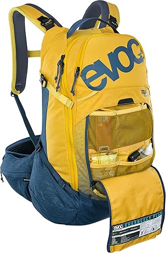 EVOC 100117612-s/M, Zaino da Bicicletta Unisex-Adulto, 26 L, Curry/Denim - Ysert