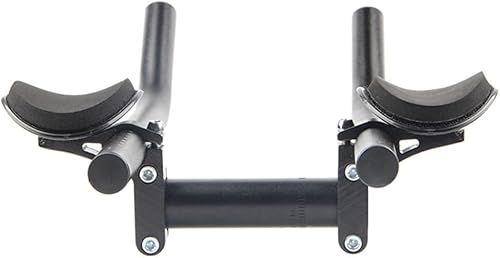 AEIOFU Barre aerodinamico Manubrio pentola per pentola Manubrio Bici in Lega di Alluminio Braccio Riposo aerodomane Triathlon Aero - Ysert