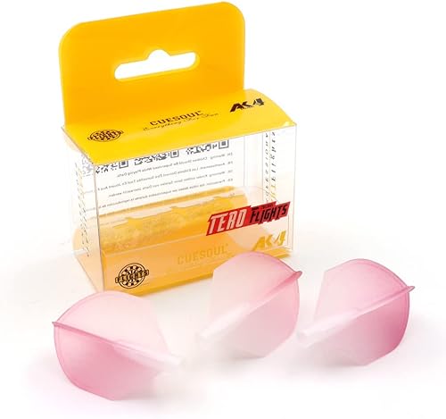 CUESOUL TERO AK4 Alette per Freccette Varie Forme con Diversi Colori sfumati, Set di 3 Pezzi - Ysert