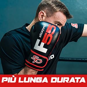 Guantoni Da Boxe In Pelle Muay Thai Kickboxing Guanto Sparring Allenamento Professionale Anello