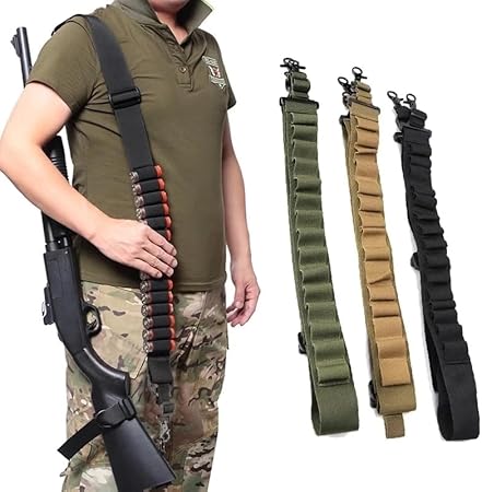 Tattica 15 Colpi Munizioni Shell Holder Cintura Fucile 12 Calibro Sacchetto Munizioni Militare Tiro Proiettile Cartucce Fondina Tracolla - Ysert