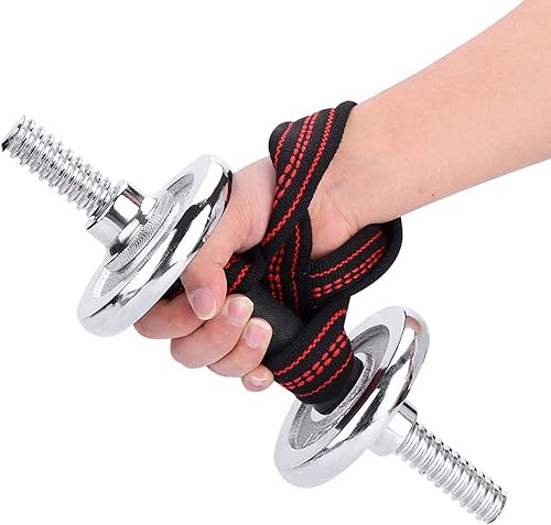 Kuuleyn Cinghie per Sollevamento Pesi, Cinghie di Sollevamento in Nylon Morbido con Figura 8, Cinghie da Polso per Uomini e Donne, stacchi - Cinghie per Sollevamento Pesi - Ysert